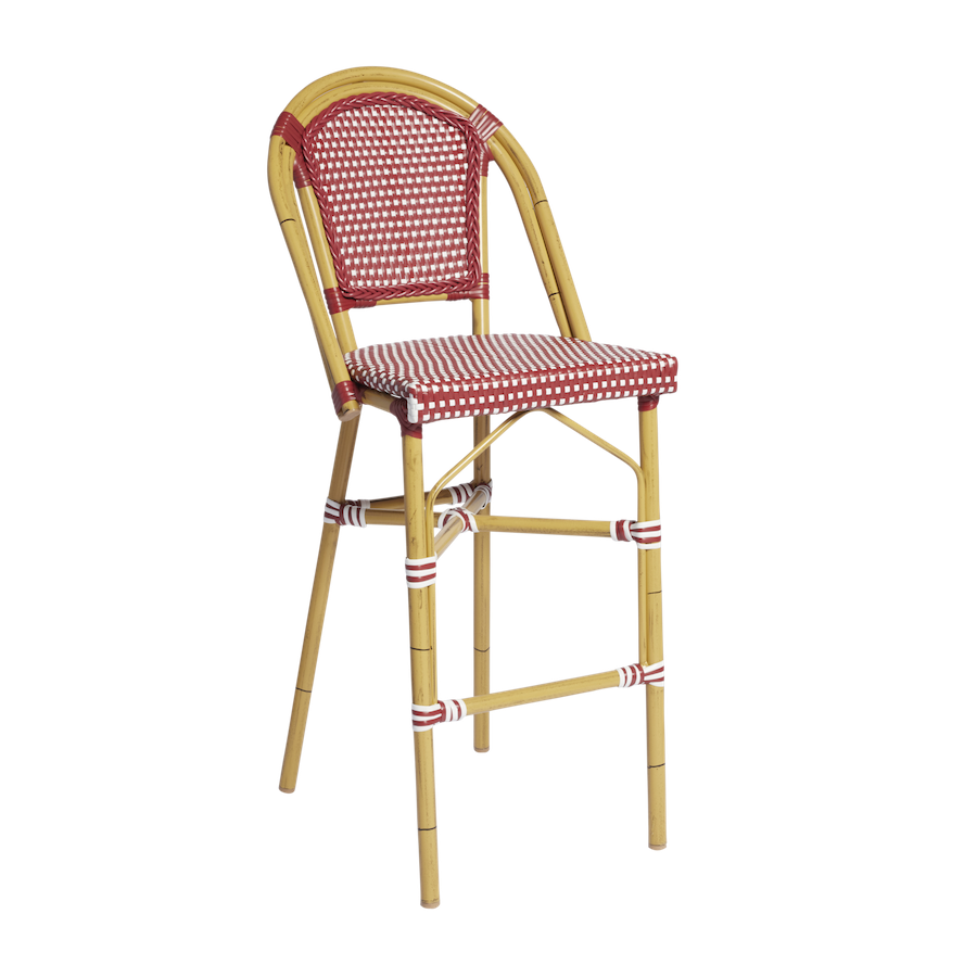 Paris-Bar-Stool-Blue-&-White-Angle