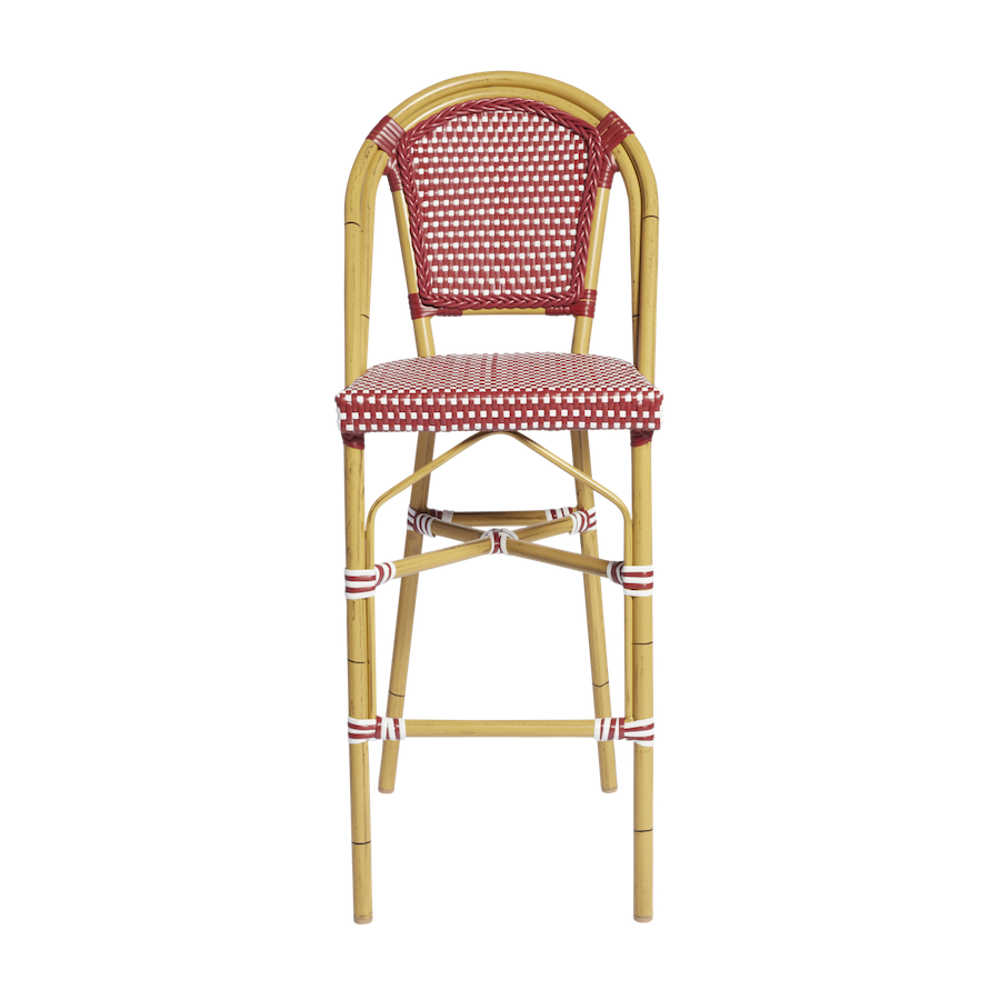 Paris-Bar-Stool-Red-&-White