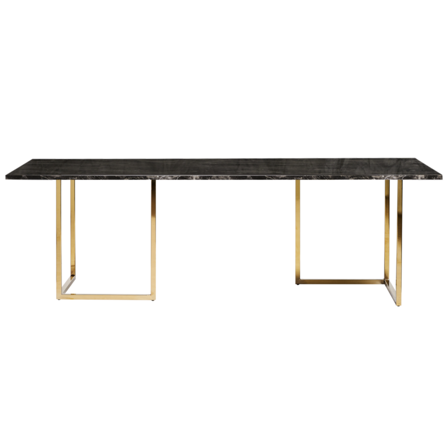 optical-dining-table-2.4m-graphite-gold-legs-marble