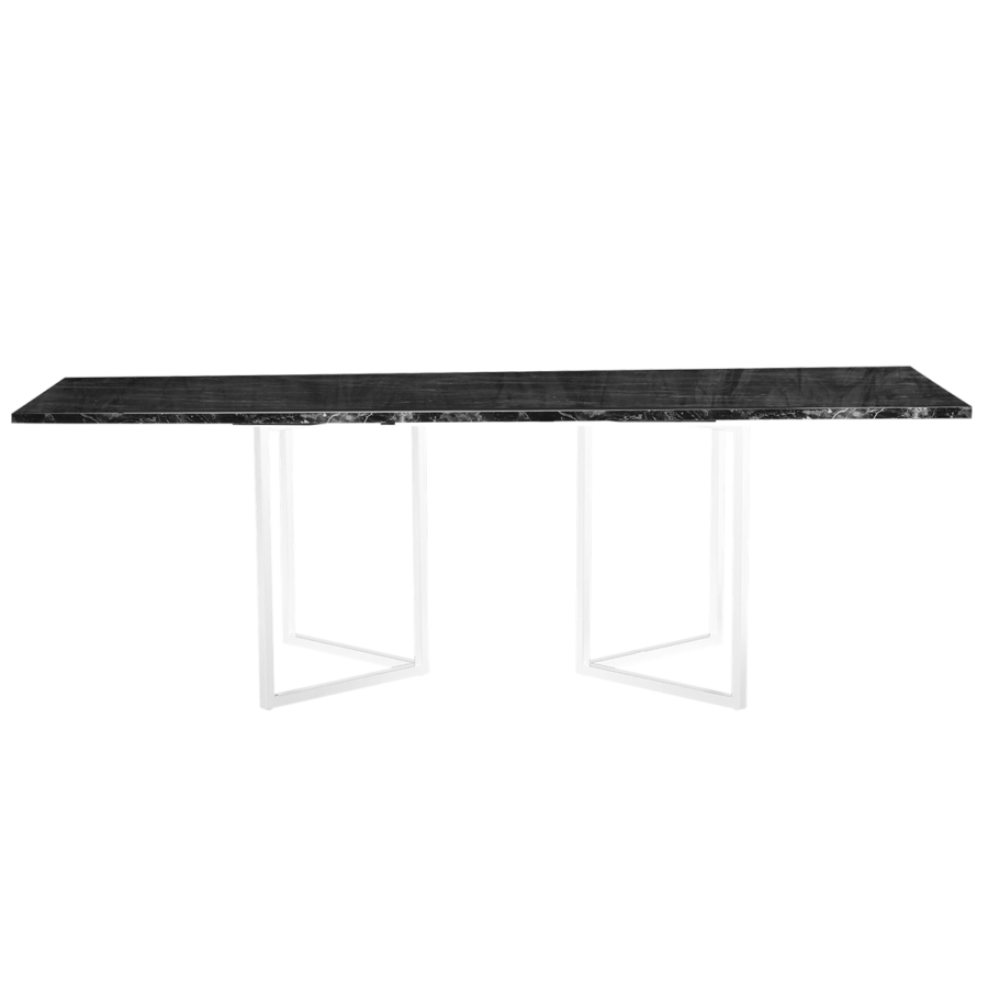 optical-dining-table-2.4m-graphite-gold-legs-marble