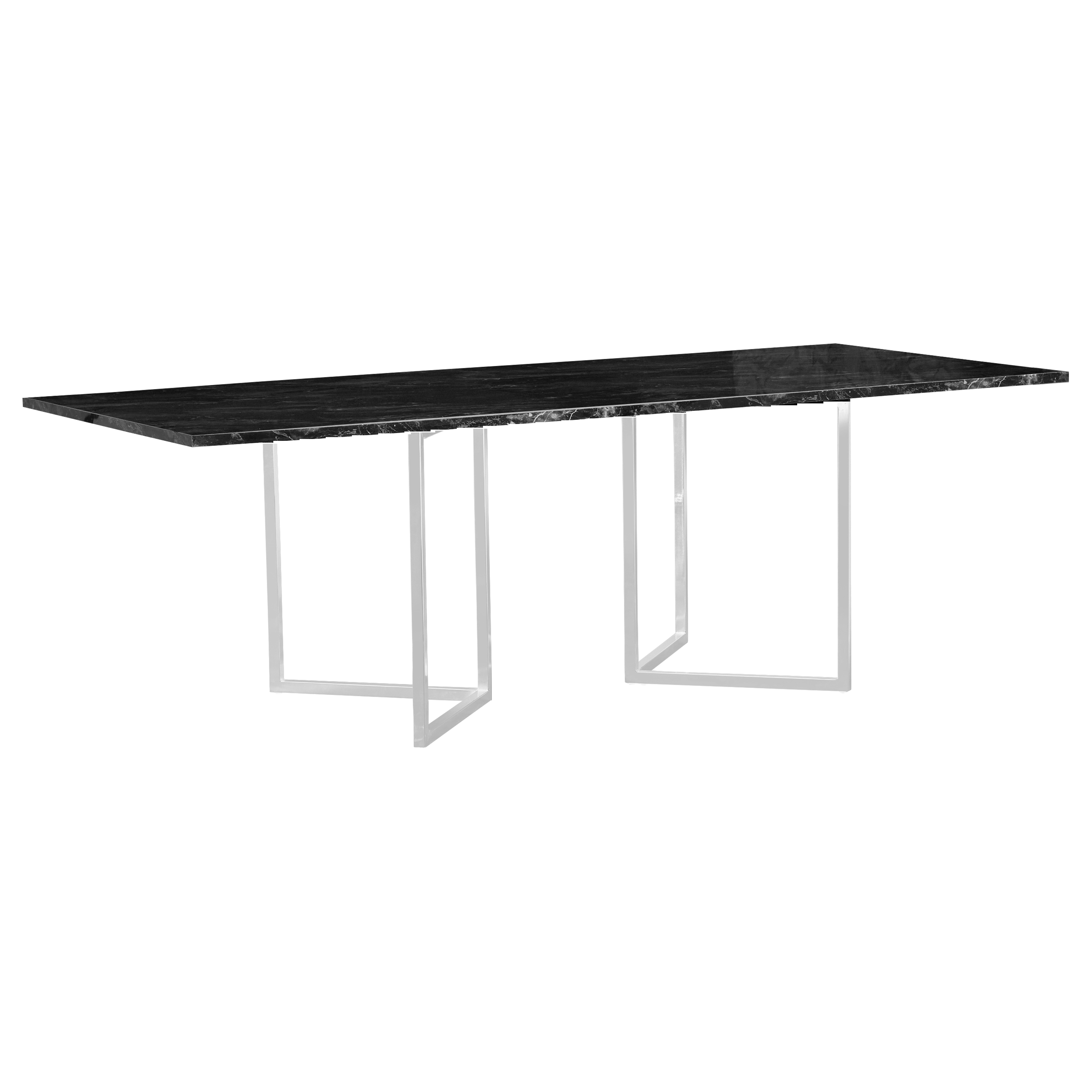 optical-dining-table-2.4m-graphite-white-legs-marble-angle