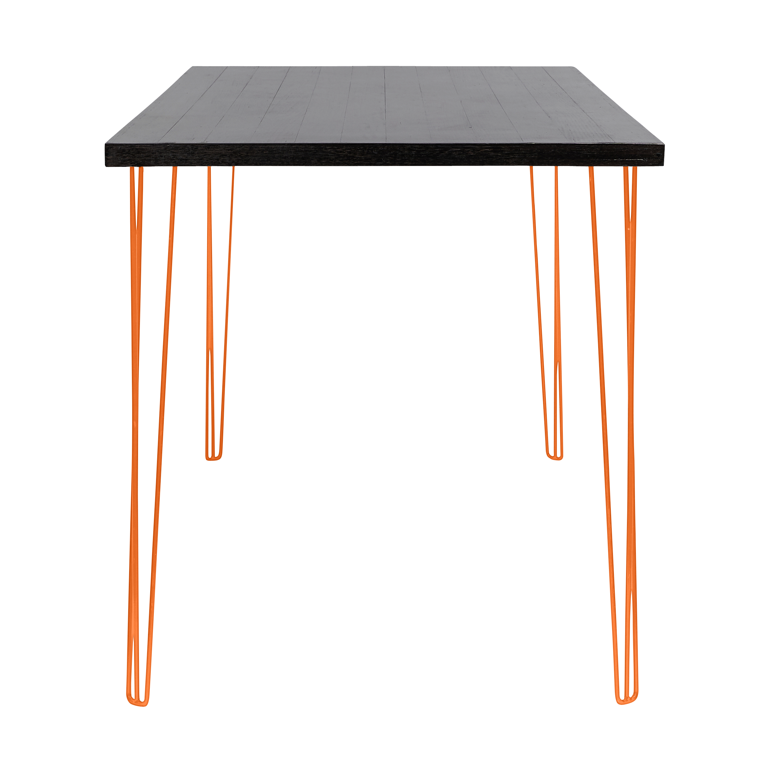 hairpin-bar-table-240×105-blackwash-end-orange-legs