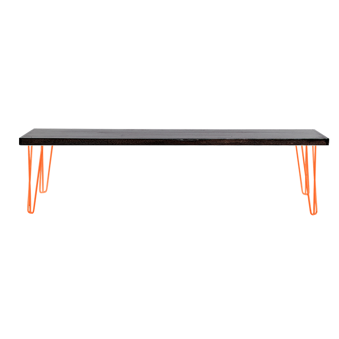 hairpin-coffee-table-180×70-blackwash-straight-orange-legs