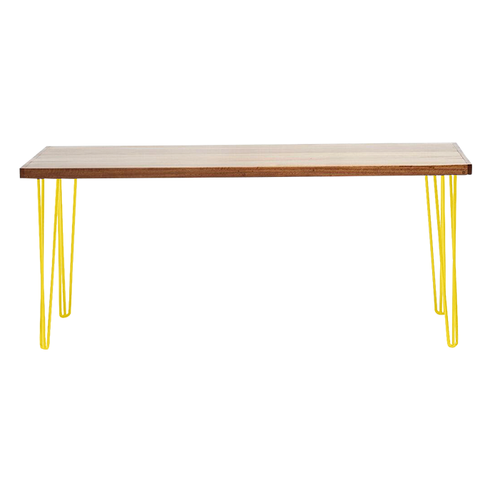 hairpin-dining-table-180×70-teak-straight-yellow-legs