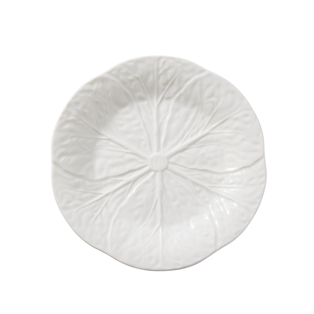 bordallo-cabbage-white-side-plate