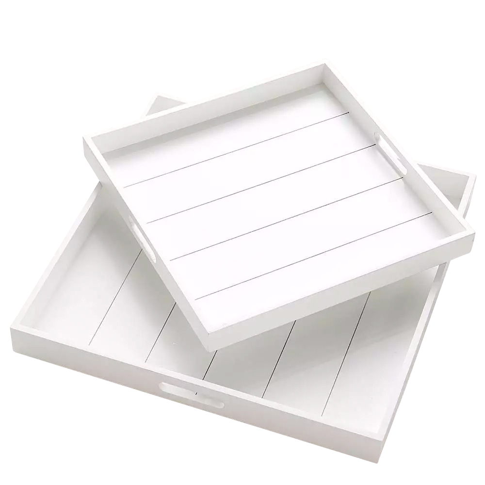 Wooden-tray-white-40cm&50cm-square