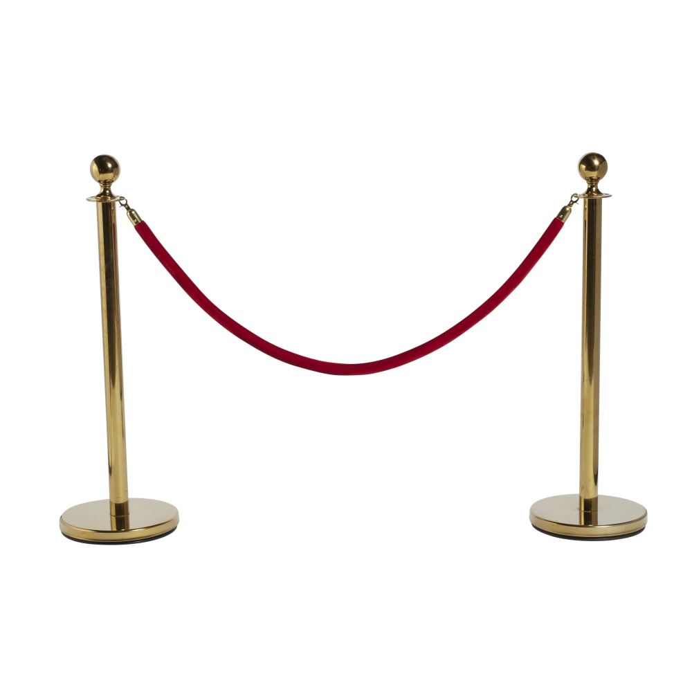 bollards-gold-red-velvet-rope