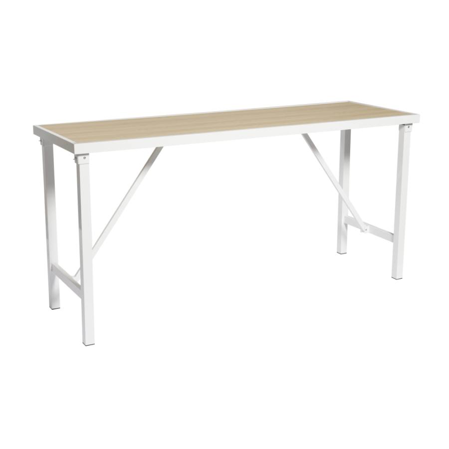Sorrento Bench Bar Solid – White