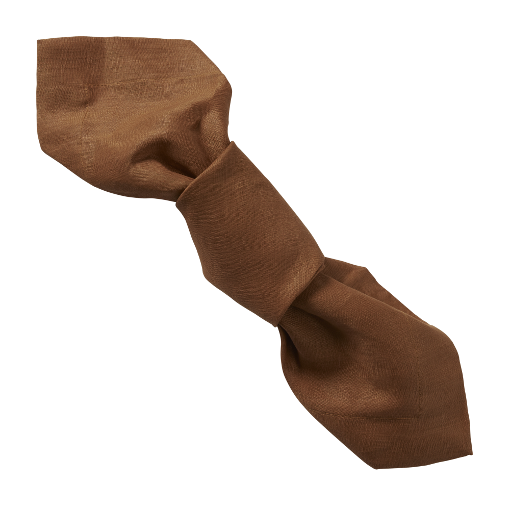 napkin-weave-burnt-orange-knotted